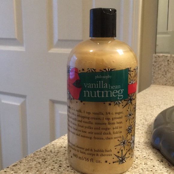 Philosophy Bath & Body Philosophy Vanilla Bean Nutmeg 6oz Shampoo Shower Poshmark